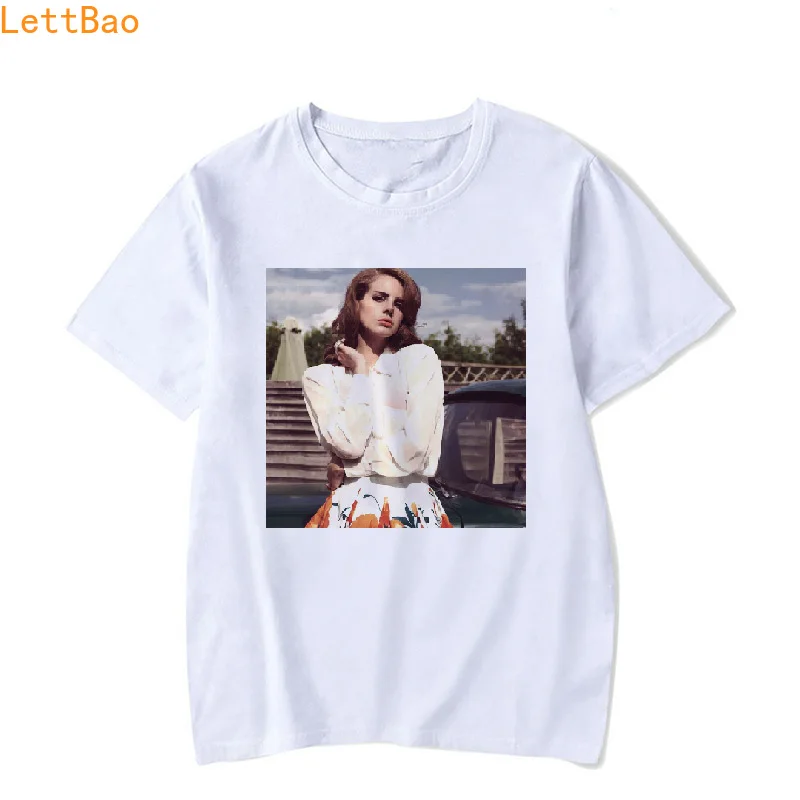 Kawaii sexy Lana Del Rey T shirt men Unisex Casual Clothes 2019 summer cotton Short Sleeve vogue Retro TShirt Kpop Hip Hop style
Kawaii sexy Lana Del Rey T shirt men Unisex Casual Clothes 2019 summer cotton Short Sleeve vogue Retro TShirt Kpop Hip Hop style