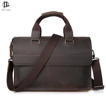 Luxury Crazy Horse Genuine leather Canvas Retro Men Briefcase Satchel Handbag Bussiness Shoulder Laptop Zipper Messenger Bag
Luxury Crazy Horse Genuine leather Canvas Retro Men Briefcase Satchel Handbag Bussiness Shoulder Laptop Zipper Messenger Bag