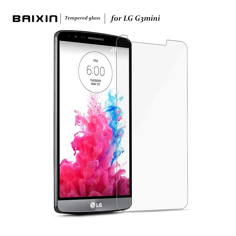 Baixin 0.26mm Screen Protector for LG G3 Beat G3 Mini D728 D729 D724 Tempered Glass for LG G3mini D722 D725 G3S with Clean Kits
Baixin 0.26mm Screen Protector for LG G3 Beat G3 Mini D728 D729 D724 Tempered Glass for LG G3mini D722 D725 G3S with Clean Kits