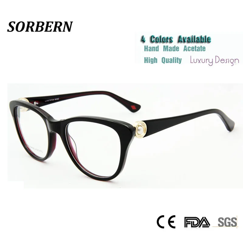 Luxury Women Eyeglass Frame Optical High Quality Spectacles Fashion Glasses Pearl Decorative Prescription Eyewear Frames Rx
Luxury Women Eyeglass Frame Optical High Quality Spectacles Fashion Glasses Pearl Decorative Prescription Eyewear Frames Rx