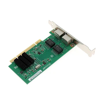 PCI 2x Gigabit Ethernet Network 10/100/1000M Adapter Card gigabit pci ethernet 1000mbps intel 82546 lan Card Adaptive
PCI 2x Gigabit Ethernet Network 10/100/1000M Adapter Card gigabit pci ethernet 1000mbps intel 82546 lan Card Adaptive