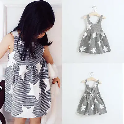 baby dress 2016 kids girls star printed dress summer beach sundress sleevless striped sling casual dress
baby dress 2016 kids girls star printed dress summer beach sundress sleevless striped sling casual dress