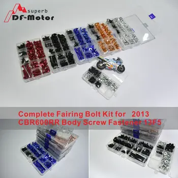 Fairing Bolt Kit for Honda 2013 2014 2015 2016 13F5 CBR 600RR Stainless Universal Fairing Bolts Kit Motorcycle Acessories Screws
Fairing Bolt Kit for Honda 2013 2014 2015 2016 13F5 CBR 600RR Stainless Universal Fairing Bolts Kit Motorcycle Acessories Screws