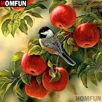 HOMFUN Full Square/Round Drill 5D DIY Diamond Painting "Bird apple landscape" 3D Embroidery Cross Stitch 5D Decor Gift A16825
HOMFUN Full Square/Round Drill 5D DIY Diamond Painting "Bird apple landscape" 3D Embroidery Cross Stitch 5D Decor Gift A16825