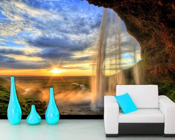 Papel de parede sunset waterfall natural scenery 3d wallpaper,living room TV sofa wall bedroom restaurant cafe bar office mural
Papel de parede sunset waterfall natural scenery 3d wallpaper,living room TV sofa wall bedroom restaurant cafe bar office mural