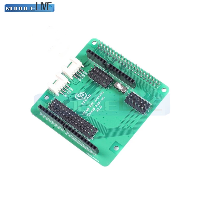 

NEW Adapter Board Add-on Expansion Board Interface IIC I2C UART extended RPI 32PIN Connector For Arduino Into Raspberry Pi