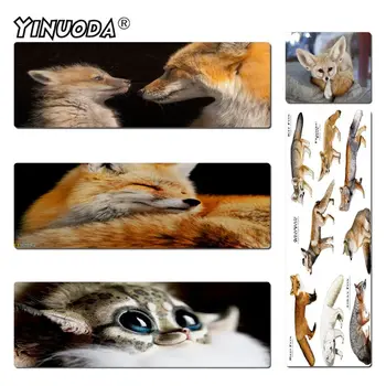 Yinuoda Hot Sales Fox Animals mouse pad gamer play mats Size 300x600mm and 400x900mm
Yinuoda Hot Sales Fox Animals mouse pad gamer play mats Size 300x600mm and 400x900mm