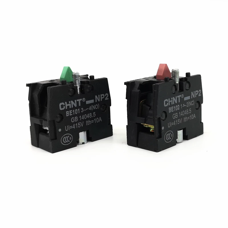 1pcs CHINT Button Switch Contact Block Normal Open NP2-BE101 NO Normal Close NP2-102 NC
1pcs CHINT Button Switch Contact Block Normal Open NP2-BE101 NO Normal Close NP2-102 NC