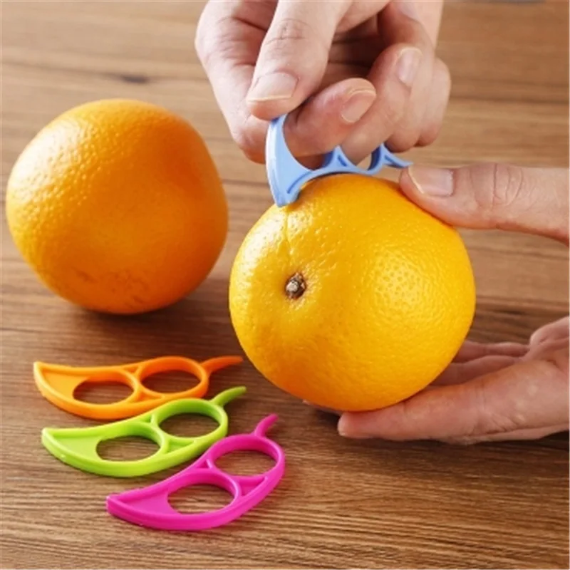 Plastic Orange Peelers Zesters Lemon Grapefruit Fruit Slicer Opener Cutter Kitchen Gadgets At Random 7.4x3.4cm 1PC
Plastic Orange Peelers Zesters Lemon Grapefruit Fruit Slicer Opener Cutter Kitchen Gadgets At Random 7.4x3.4cm 1PC