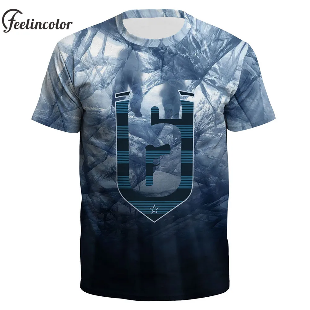 Feelincolor Men 3D Printed Rainbow Six Siege t shirt Unisex Summer Tops O neck Tee Plus Size Shirts Dropship
Feelincolor Men 3D Printed Rainbow Six Siege t shirt Unisex Summer Tops O neck Tee Plus Size Shirts Dropship