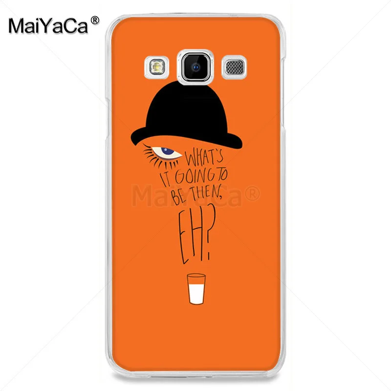 MaiYaCa A Clockwork Orange High Quality phone Accessories cover for samsung A3 A5 A7 A8 A9 note 4 note3 case coque Cover