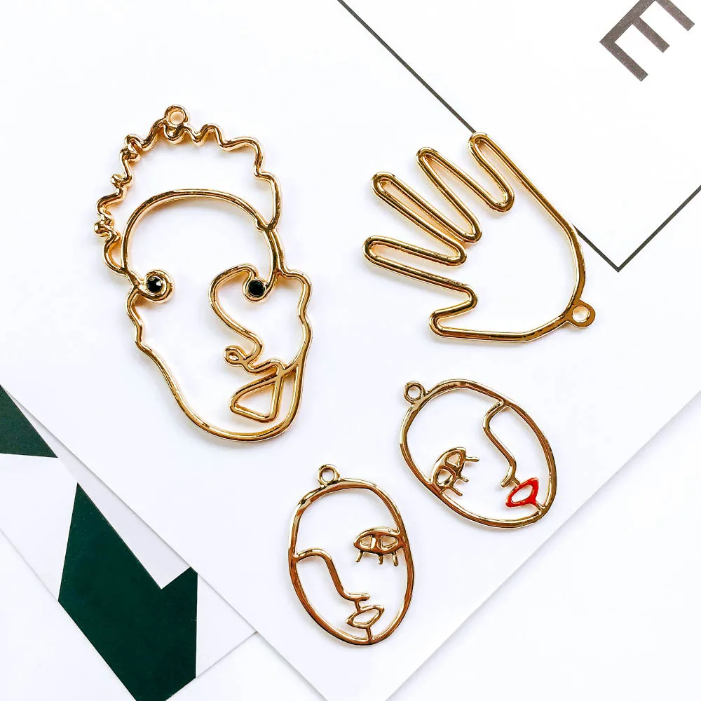 Human Face Ear Drop Silver Color Gold Plated Pendant Necklace Charms Earring Accessories Jewelry Finding Diy Material 4pcs 3
Human Face Ear Drop Silver Color Gold Plated Pendant Necklace Charms Earring Accessories Jewelry Finding Diy Material 4pcs 3