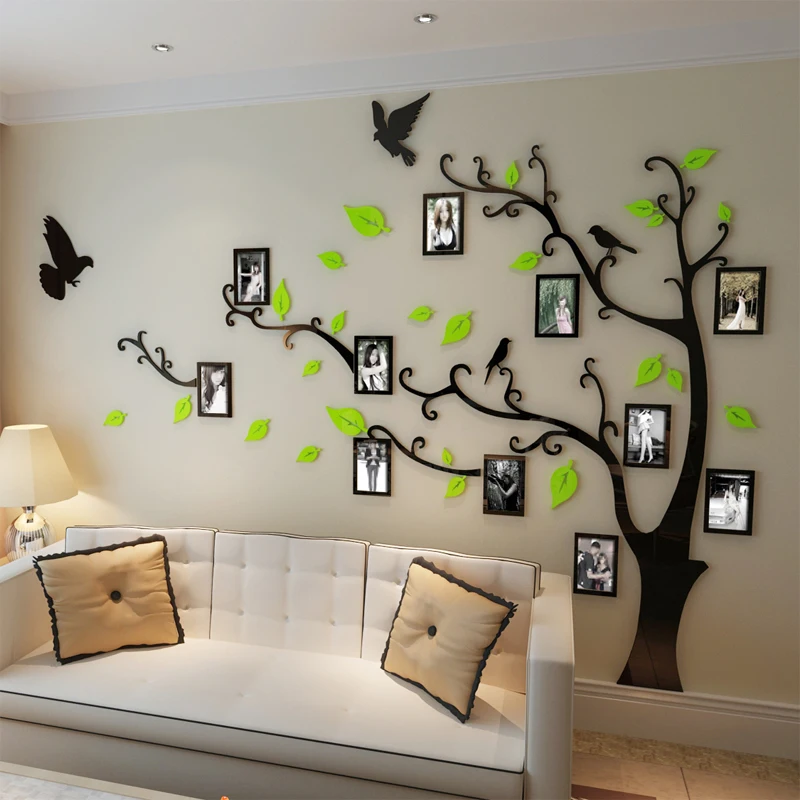 Free shipping Photo frame tree Crystal Acrylic wall stickers TV sofa background wall stickers Home 3d DIY art decor
Free shipping Photo frame tree Crystal Acrylic wall stickers TV sofa background wall stickers Home 3d DIY art decor