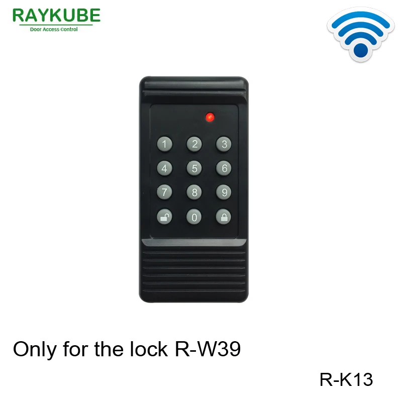 RAYKUBE R-K13 Беспроводной разрядный пароль работает только на нашем замок R-W39 |