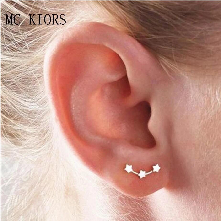 Fashion Accessories Alloy Simple Stud Star Earring Gift For Women Gold Color Feminine Jewelry Girl Design Cute Korean Earrings
Fashion Accessories Alloy Simple Stud Star Earring Gift For Women Gold Color Feminine Jewelry Girl Design Cute Korean Earrings