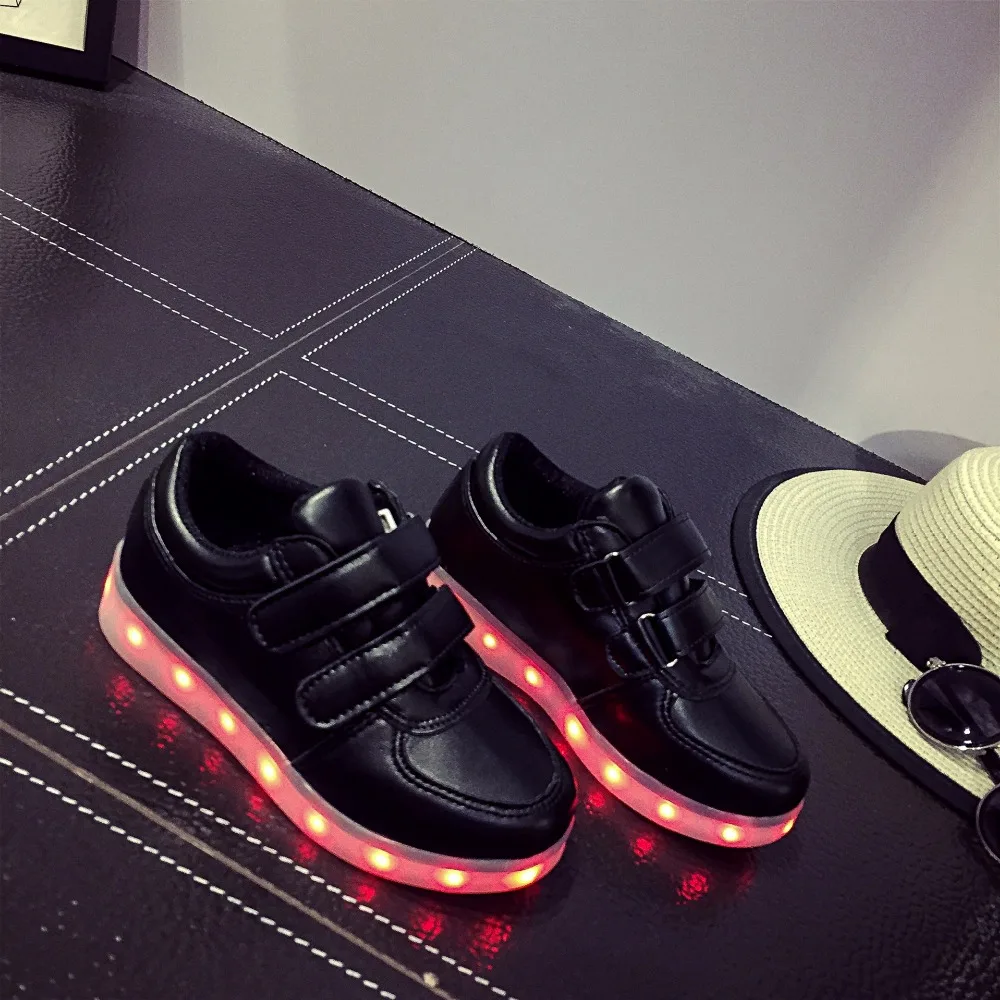 Led Sneakers Classic Strap Kids 13