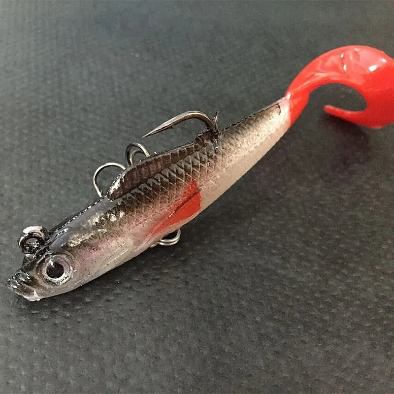 Newly 4 Pcs Lead Head Soft Fishing Lures Long Tail Pesca Sharp Hook Soft Fish Bait 10cm 9.3g FMS19
Newly 4 Pcs Lead Head Soft Fishing Lures Long Tail Pesca Sharp Hook Soft Fish Bait 10cm 9.3g FMS19