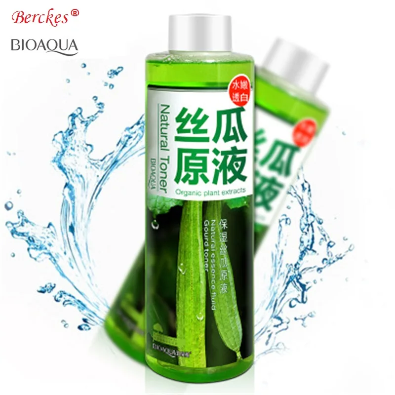 BIOAQUA famous brand Loofah hydrating Facial Lotion Cucumber face Toner Skin toner beauty Skin Care liquid serum essence 280ml
BIOAQUA famous brand Loofah hydrating Facial Lotion Cucumber face Toner Skin toner beauty Skin Care liquid serum essence 280ml