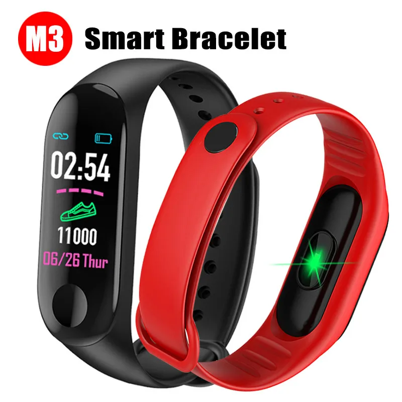 M3 Smart Band Colorful Touch Screen Wristband Fitness Tracker Smart Watch Sport Bracelet Blood Pressure & Heart Rate Monitor
M3 Smart Band Colorful Touch Screen Wristband Fitness Tracker Smart Watch Sport Bracelet Blood Pressure & Heart Rate Monitor
