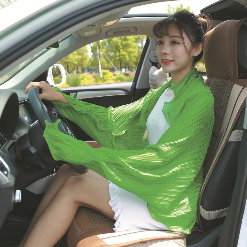 2020 Summer Women Outdoor Sunscreen Clothing Car Biking Beach Pleated Chiffon Ruffled Scarf Shawl Wrap Glove Pashmina135*135cm
2020 Summer Women Outdoor Sunscreen Clothing Car Biking Beach Pleated Chiffon Ruffled Scarf Shawl Wrap Glove Pashmina135*135cm