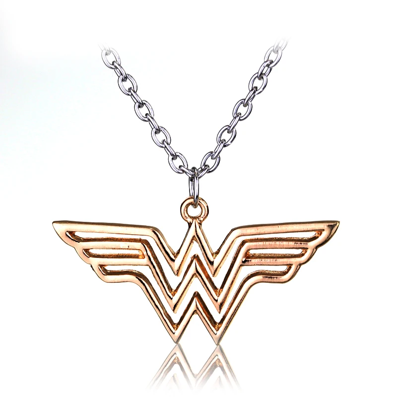 New Superhero Justice League Wonder Woman Necklace Pendant Vintage Collares Women Statement Necklace Drop Shipping
New Superhero Justice League Wonder Woman Necklace Pendant Vintage Collares Women Statement Necklace Drop Shipping