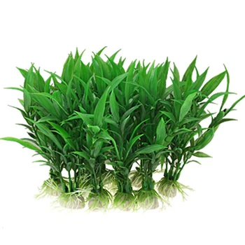 10pcs/Pack Artificial Plant Dracaena Sanderiana Plastic Water Grass Landscaping for Aquarium Decor - Green
10pcs/Pack Artificial Plant Dracaena Sanderiana Plastic Water Grass Landscaping for Aquarium Decor - Green