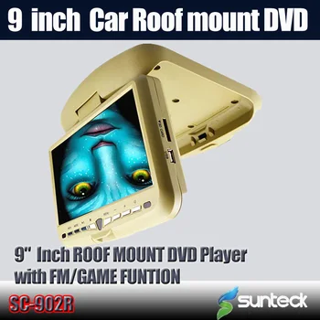 Free Shipping 9 inch Roof Mount Car DVD player with 32bit game+MPEG4+USB+SD+FM+IR funtions
Free Shipping 9 inch Roof Mount Car DVD player with 32bit game+MPEG4+USB+SD+FM+IR funtions