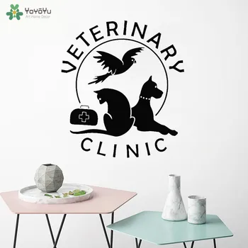 YOYOYU Wall Decal Veterinary Clinic Vinyl Wall Stickers Cat Dog Hospital Shop Vinyl Decals Removable Art Pet Poster QQ453
YOYOYU Wall Decal Veterinary Clinic Vinyl Wall Stickers Cat Dog Hospital Shop Vinyl Decals Removable Art Pet Poster QQ453