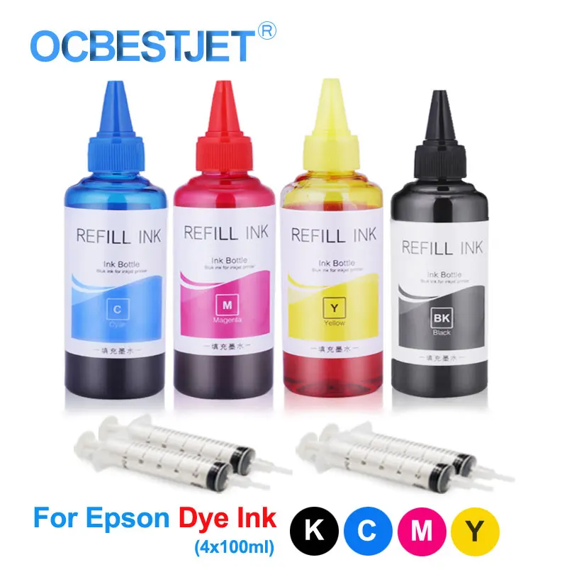 400ml Universal Dye Ink Bottle For Epson L100 L210 L392 L396 S22 CX4300 CX7300 TX109 TX117 Printer Ink Dye Ink For Epson
400ml Universal Dye Ink Bottle For Epson L100 L210 L392 L396 S22 CX4300 CX7300 TX109 TX117 Printer Ink Dye Ink For Epson