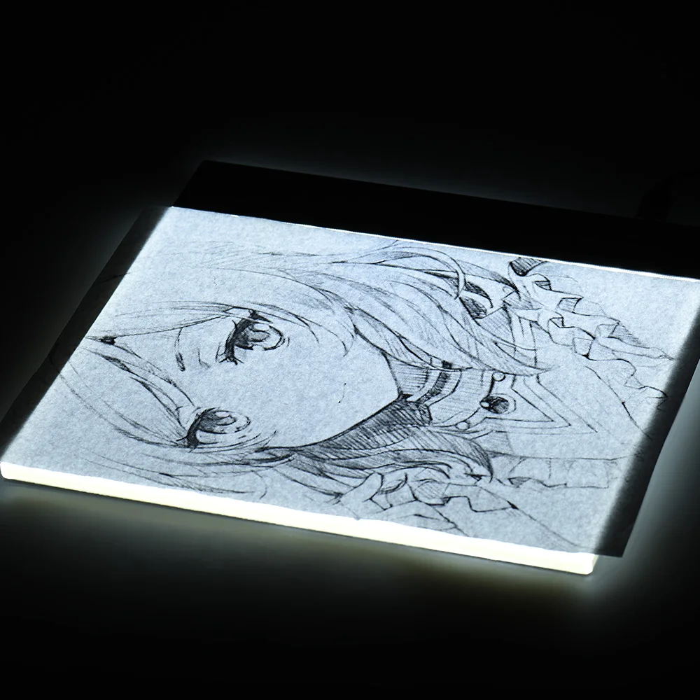 ELHUA Portable A5 LED Light Box Drawing Tracing Tracer Copy Board digital Table Pad Panel Copyboard Stepless Brightness Control
ELHUA Portable A5 LED Light Box Drawing Tracing Tracer Copy Board digital Table Pad Panel Copyboard Stepless Brightness Control