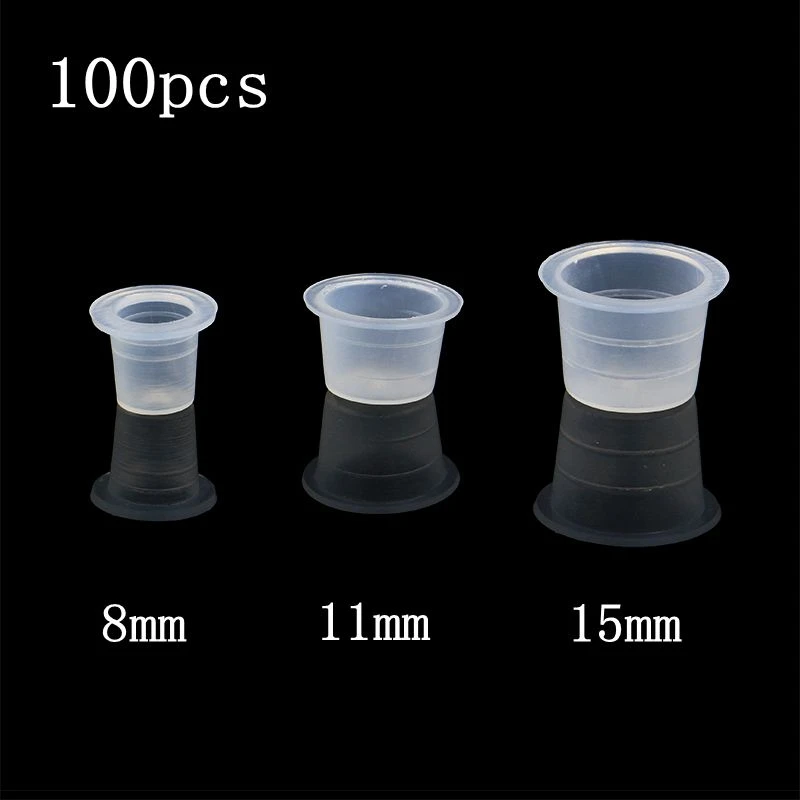 100 pcs Disposables tattoo ink cups brand Sterile ink caps three size Caps tattoo accessories for free shipping
100 pcs Disposables tattoo ink cups brand Sterile ink caps three size Caps tattoo accessories for free shipping