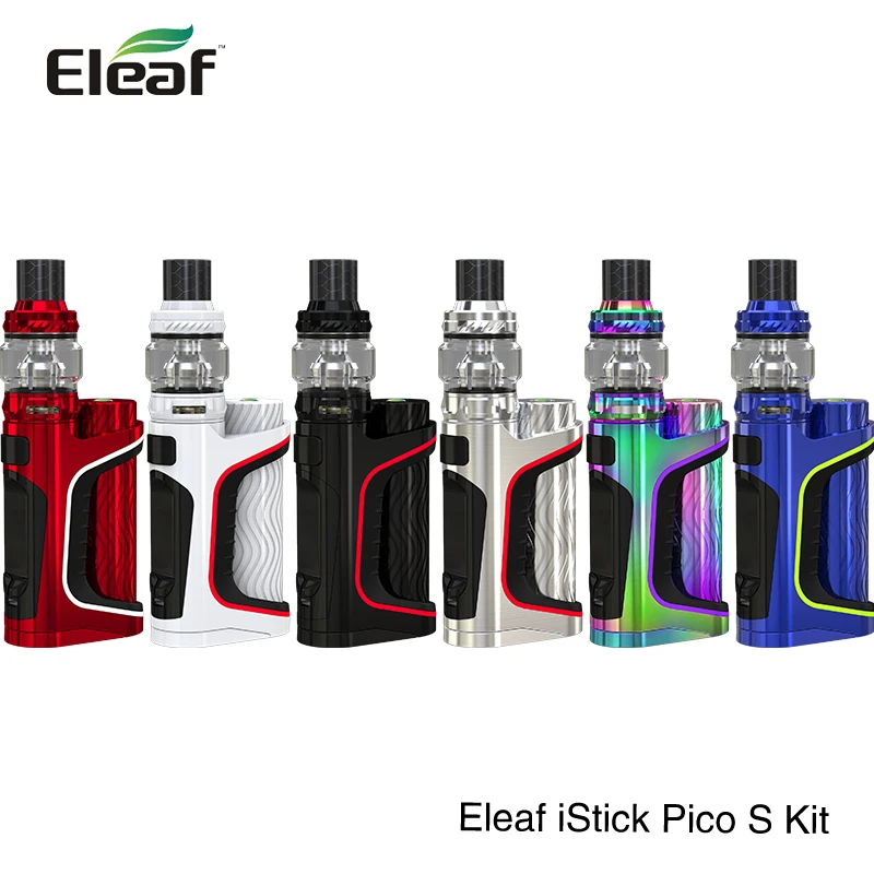 Original Eleaf iStick Pico S with ELLO VATE Tank 6.5ml No battery Electronic Cigarette Box Mod Vape Kit E-cig Hot Sale
Original Eleaf iStick Pico S with ELLO VATE Tank 6.5ml No battery Electronic Cigarette Box Mod Vape Kit E-cig Hot Sale