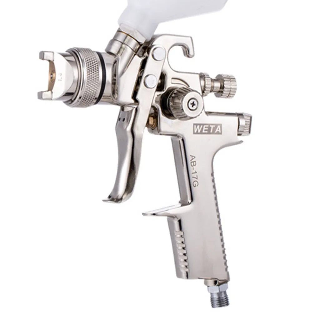 Aerodynamic Tool of High Atomization Automotive Furniture Spray Gun AB17G Spray Gun Aluminum Alloy Spray Gun
Aerodynamic Tool of High Atomization Automotive Furniture Spray Gun AB17G Spray Gun Aluminum Alloy Spray Gun