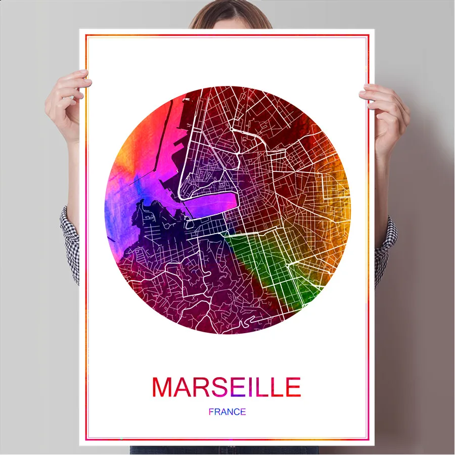MARSEILLE France World Famous City Map Print Poster Print on Paper or Canvas Wall Sticker Bar Cafe Living Room Home Decoration
MARSEILLE France World Famous City Map Print Poster Print on Paper or Canvas Wall Sticker Bar Cafe Living Room Home Decoration