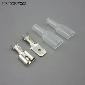 JJSJQCPJYXGS 2000sets 6.3mm Crimp Terminal Female Spade Connector Male Spade Connector with Case
JJSJQCPJYXGS 2000sets 6.3mm Crimp Terminal Female Spade Connector Male Spade Connector with Case