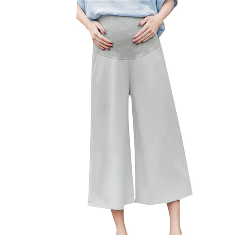 TELOTUNY Elastic Waist Adjustable Pregnant women's casual pants wearing stomach lift pants loose wide leg pants eight pants G 29
TELOTUNY Elastic Waist Adjustable Pregnant women's casual pants wearing stomach lift pants loose wide leg pants eight pants G 29
