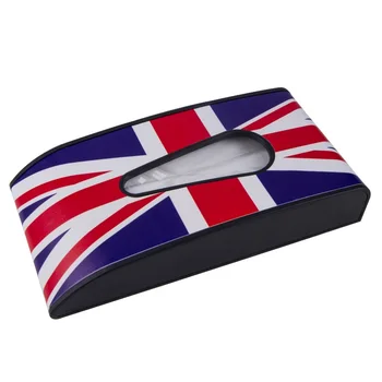 Union Jack Printed Block Car Tissue Box Dashboard Armrest Tissue Container Box Hanging Paper Towel Cover Case Universal
Union Jack Printed Block Car Tissue Box Dashboard Armrest Tissue Container Box Hanging Paper Towel Cover Case Universal