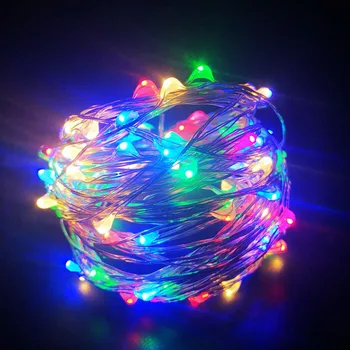 1M 2M 3M 5M 10M LED String lights Silver Wire Fairy Garland For Christmas Holiday lighting Tree Wedding Party Decoration
1M 2M 3M 5M 10M LED String lights Silver Wire Fairy Garland For Christmas Holiday lighting Tree Wedding Party Decoration