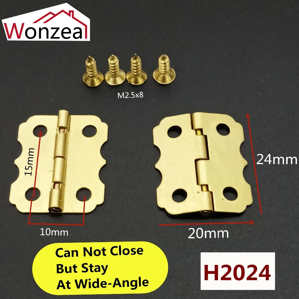 40pcs Iron Furniture Hinges Cabinet Drawer Door Butt Hinge Decorative Hinges For Box Can Not Close but At Wide-Angle Connectors
40pcs Iron Furniture Hinges Cabinet Drawer Door Butt Hinge Decorative Hinges For Box Can Not Close but At Wide-Angle Connectors