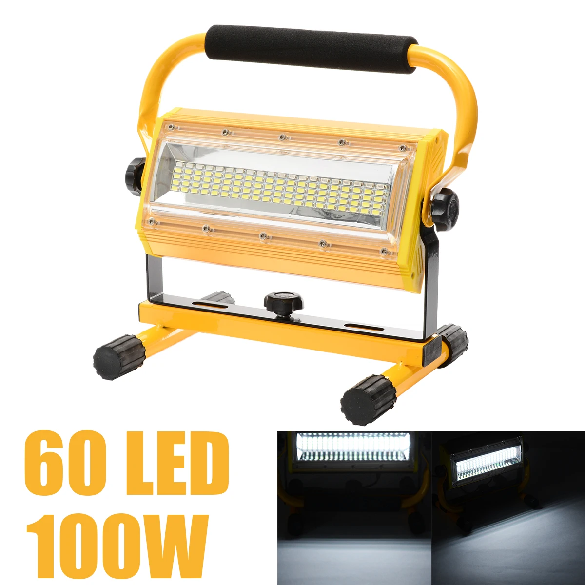 Mayitr 100W 60 LED Portable Rechargeable Work Flood Light Spot Emergency Outdoor Camping Floodlights
Mayitr 100W 60 LED Portable Rechargeable Work Flood Light Spot Emergency Outdoor Camping Floodlights