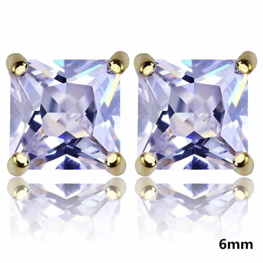Mens Womens Hip Hop Iced Out Large Cubic Zircon Earring Stud Round Wedding Engagement Screwback Earrings with Jewelry Gift Box
Mens Womens Hip Hop Iced Out Large Cubic Zircon Earring Stud Round Wedding Engagement Screwback Earrings with Jewelry Gift Box