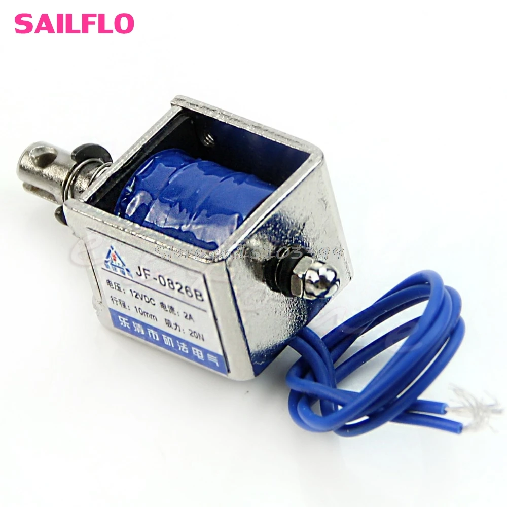 New DC12V/2A Reset 10mm 20N Push Pull Type Open Frame Solenoid Electromagnet G08 Drop ship
New DC12V/2A Reset 10mm 20N Push Pull Type Open Frame Solenoid Electromagnet G08 Drop ship