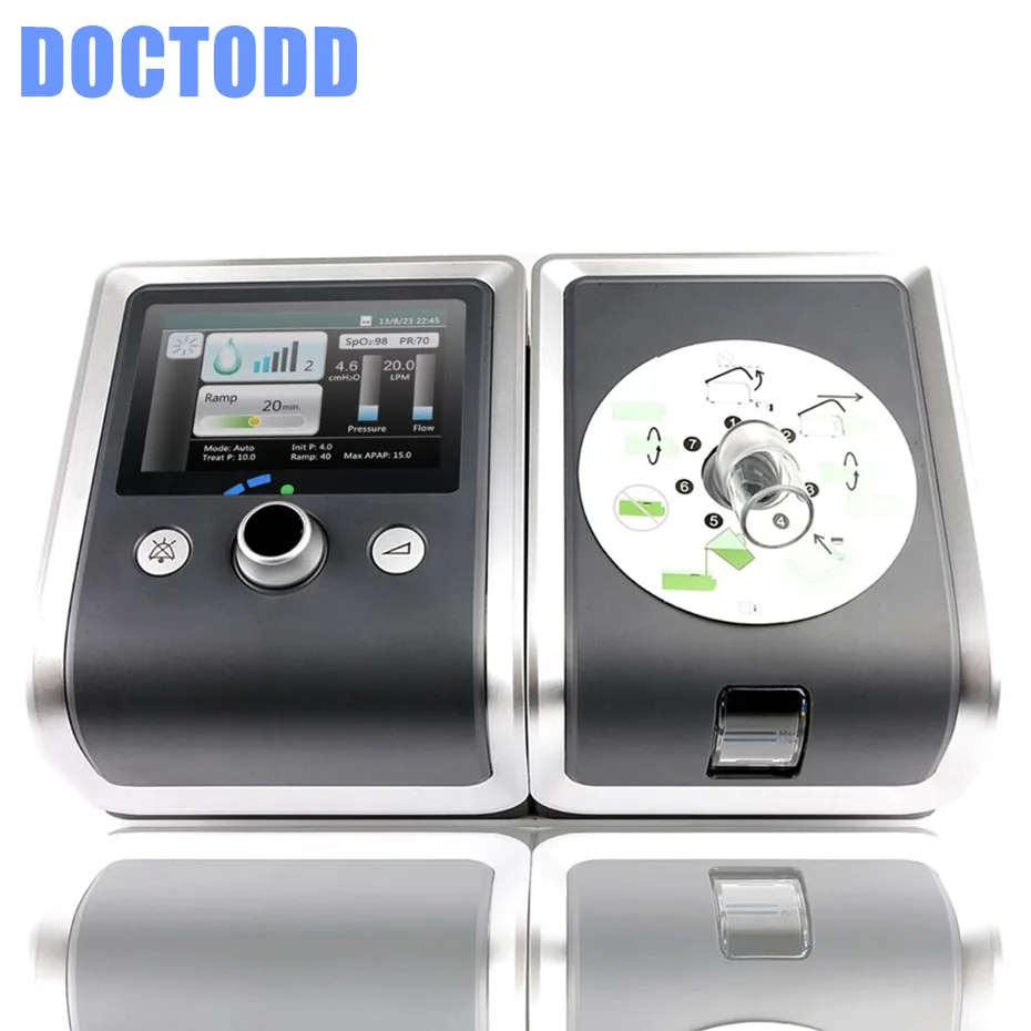 DOCTODD GII Auto CPAP Machine E-20AH-O Smart Ventilator For Sleep Snoring Apnea With Humidifier Mask Hose SD Card Free Ship
DOCTODD GII Auto CPAP Machine E-20AH-O Smart Ventilator For Sleep Snoring Apnea With Humidifier Mask Hose SD Card Free Ship