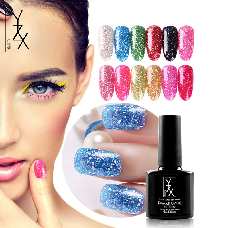 YiZhiXiu 1pcs 10ml Starry Sky Varnish Soakoff UV Gel Polish Sequin Lacquer Glitter Semi Permanant Star Manicure Enamel Nail Art
YiZhiXiu 1pcs 10ml Starry Sky Varnish Soakoff UV Gel Polish Sequin Lacquer Glitter Semi Permanant Star Manicure Enamel Nail Art