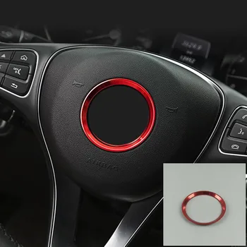Steering Wheel Ring Decoration Cover Trim For Mercedes Benz GLK GLA CLA GLC GLE A C E Class Aluminum Alloy Car Accessories
Steering Wheel Ring Decoration Cover Trim For Mercedes Benz GLK GLA CLA GLC GLE A C E Class Aluminum Alloy Car Accessories