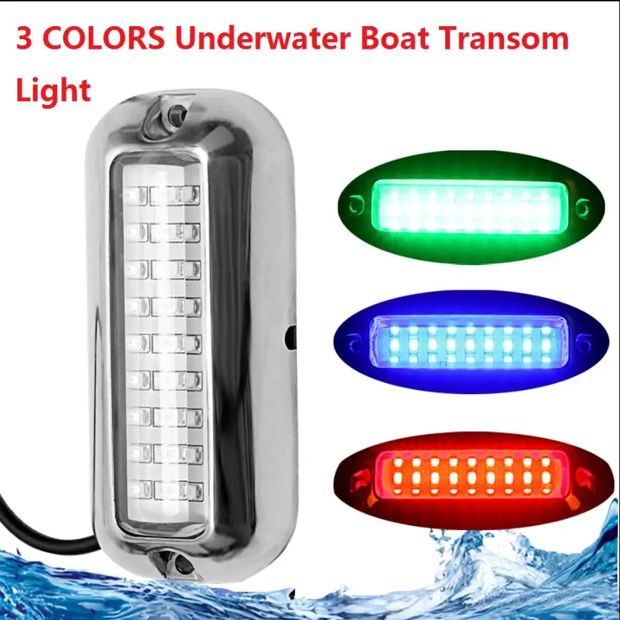 3.5 inch Universal Red/blue/green 27 LED IP68 waterproof DC12V 50W stainless steel marine pontoon waterproofboat light
3.5 inch Universal Red/blue/green 27 LED IP68 waterproof DC12V 50W stainless steel marine pontoon waterproofboat light