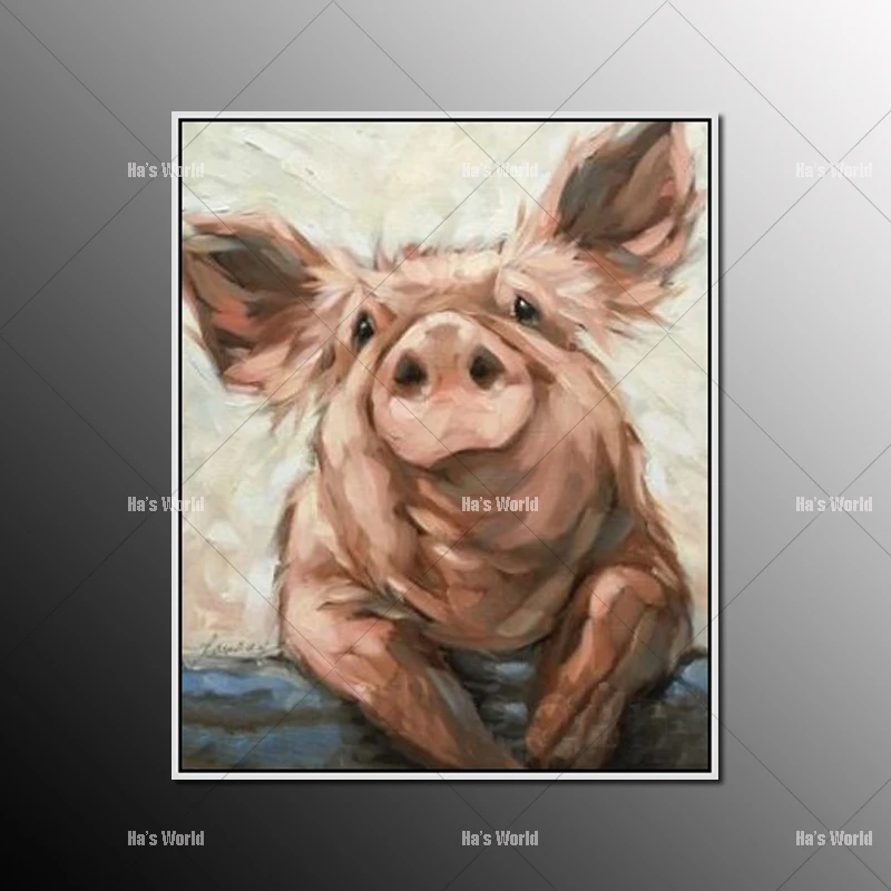 handmade painted funny canvas oil painting babe pig poster lovely baby pig wall picture home decorative wall art gift
handmade painted funny canvas oil painting babe pig poster lovely baby pig wall picture home decorative wall art gift