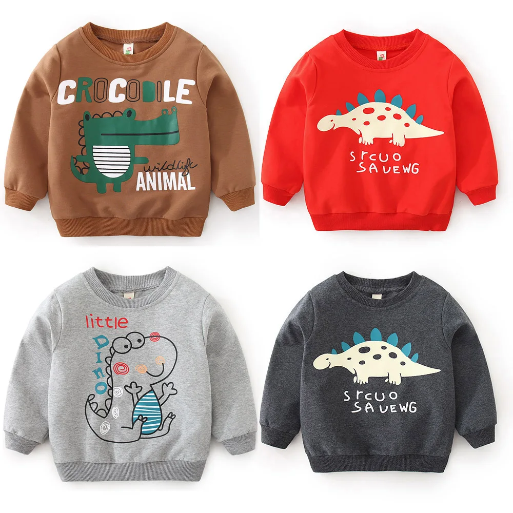 Autumn kids Cotton hoodies sweatshirt boys girl print dinosaur Monster Casual tops spring toddler clothes Children's clothing
Autumn kids Cotton hoodies sweatshirt boys girl print dinosaur Monster Casual tops spring toddler clothes Children's clothing