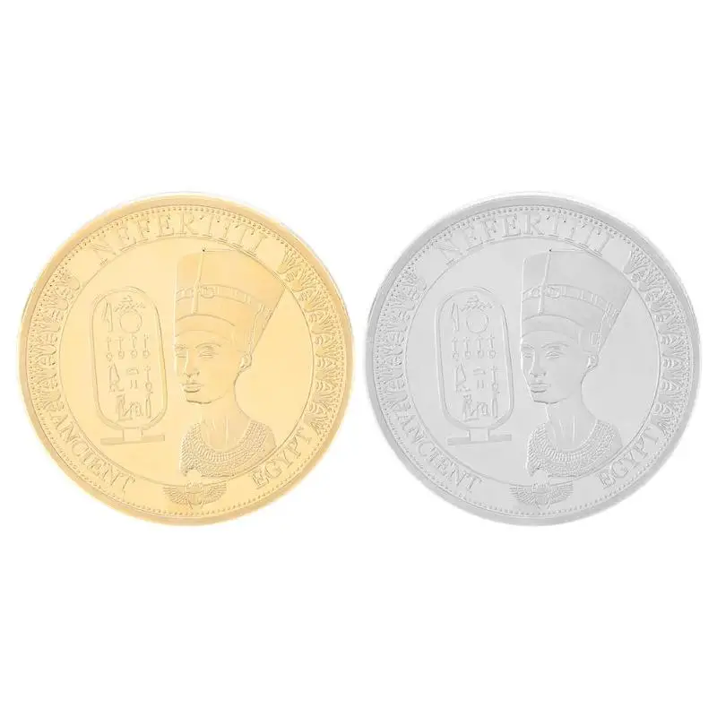 Egypt Cleopatra Gold Plated Egyptian Queen Nefertiti Commemorative Coin Bitcoin Coin Collectible BitCoin Souvenir Tourism Gift
Egypt Cleopatra Gold Plated Egyptian Queen Nefertiti Commemorative Coin Bitcoin Coin Collectible BitCoin Souvenir Tourism Gift