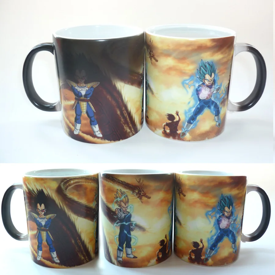 Dragon Ball Z Vegeta Coffee Mug Mark Heat Sensitive Color Changing Tea Milk Copo Ceramic Temperature Sensing Birthday Gift
Dragon Ball Z Vegeta Coffee Mug Mark Heat Sensitive Color Changing Tea Milk Copo Ceramic Temperature Sensing Birthday Gift